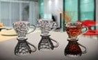 Melani Cup 160 cc Set 6 Pcs - G Kulplu Bardak