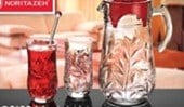 Narciss Water Set 7 Pcs - (300 cc + 1.7 L W/Lid) - G Su Takımı