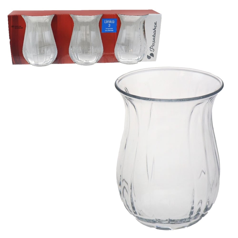 3 Lü Çay Bardağı Paşabahçe Linka