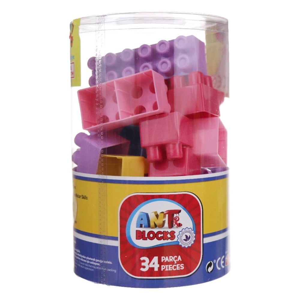 Ant Blocks Pastel Ast 34 Parça Ant34-P