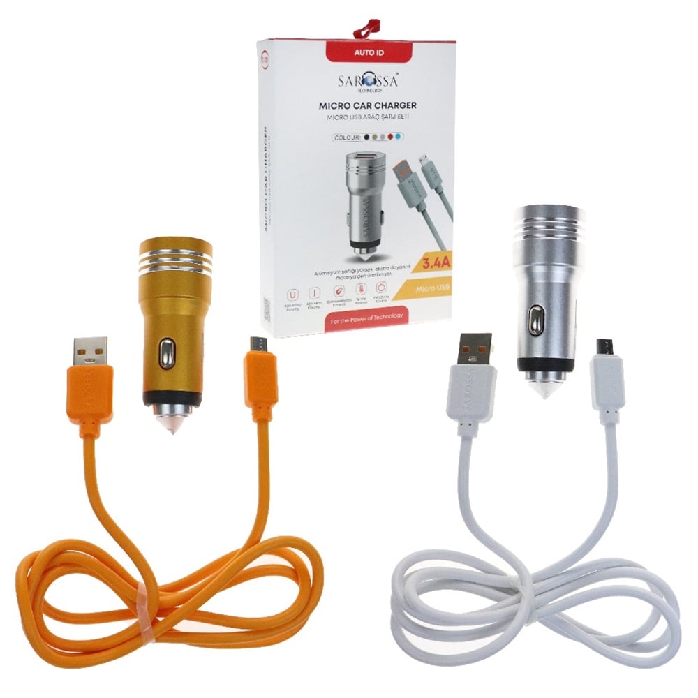 Araç Şarj Başlığı Metal Micro