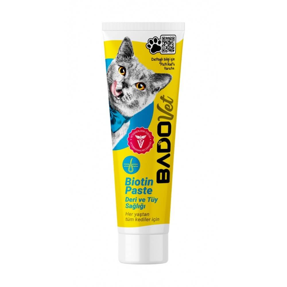 Bado Kedi Malt Paste Besin Deri Ve Tüy Sağlığı 100 Gr