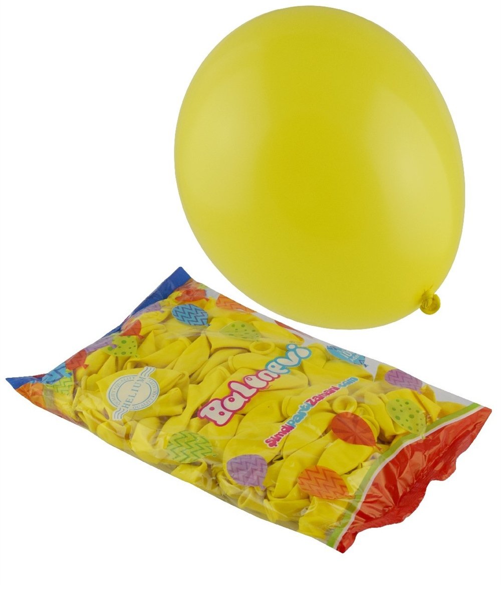 Balonevi Sarı Balon 12inç