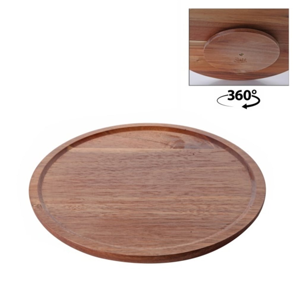 Balsa 25 Cm Dönerli Akasya Sunumluk Aks-1038