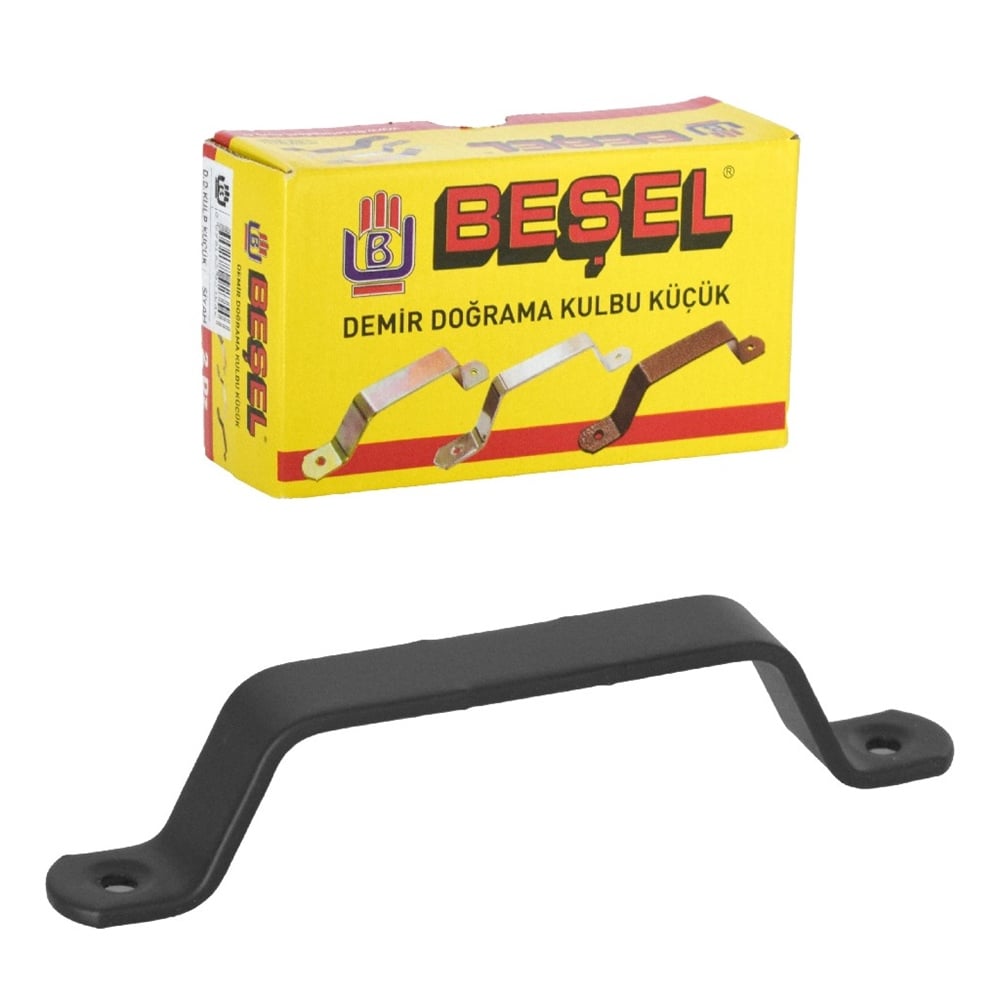 Beşel Demir Doğrama Kulbu Küçük Siyah