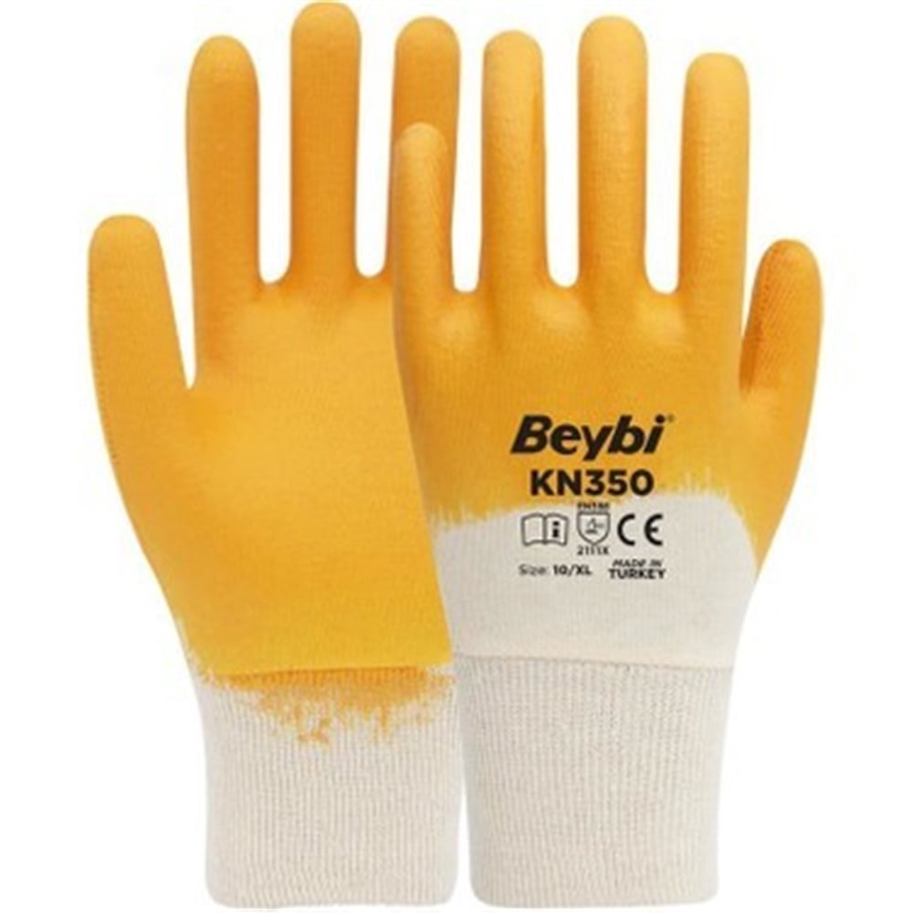 Beybi İşçi Eldiveni Kn350 Sarı No:10