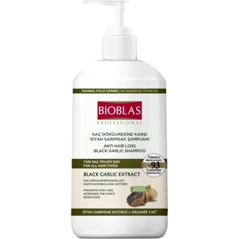 Bioblas 1000 Ml Şamp. Siyah Sarımsak Özlü