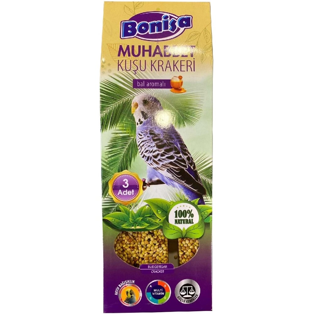 Bonisa 3 lü Kraker Bal Aromalı