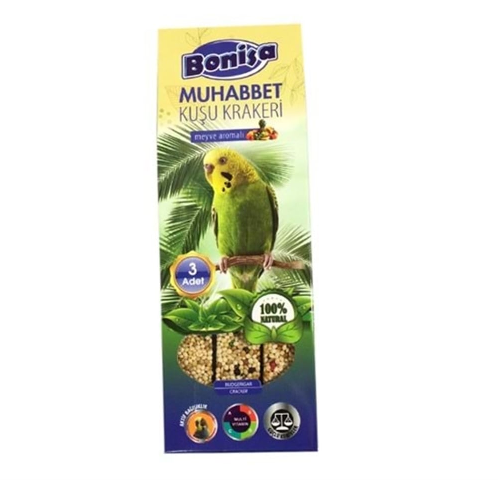 Bonisa 3 lü Kraker Meyve Aromalı