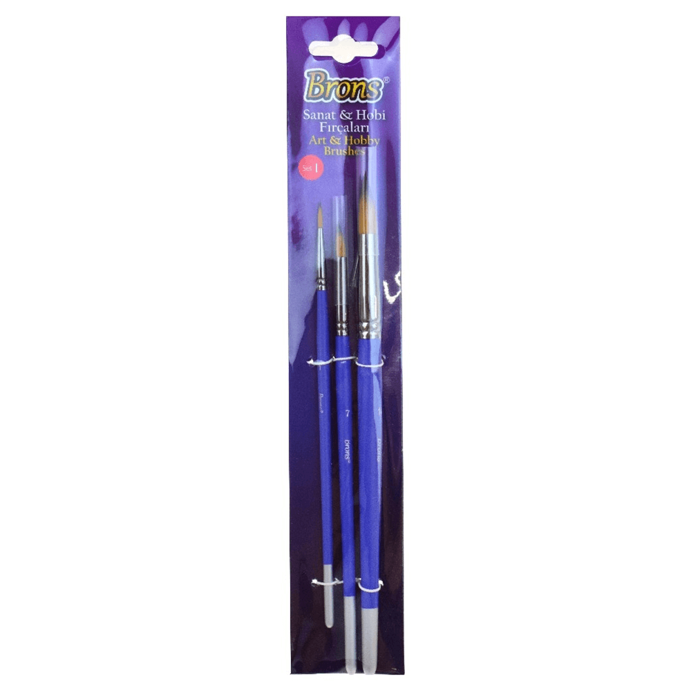 Brons Fırca Blıster Set 1 Br-2220