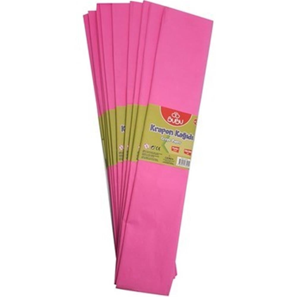 Bu-Bu Krapon Kağıdı Pembe Kr007