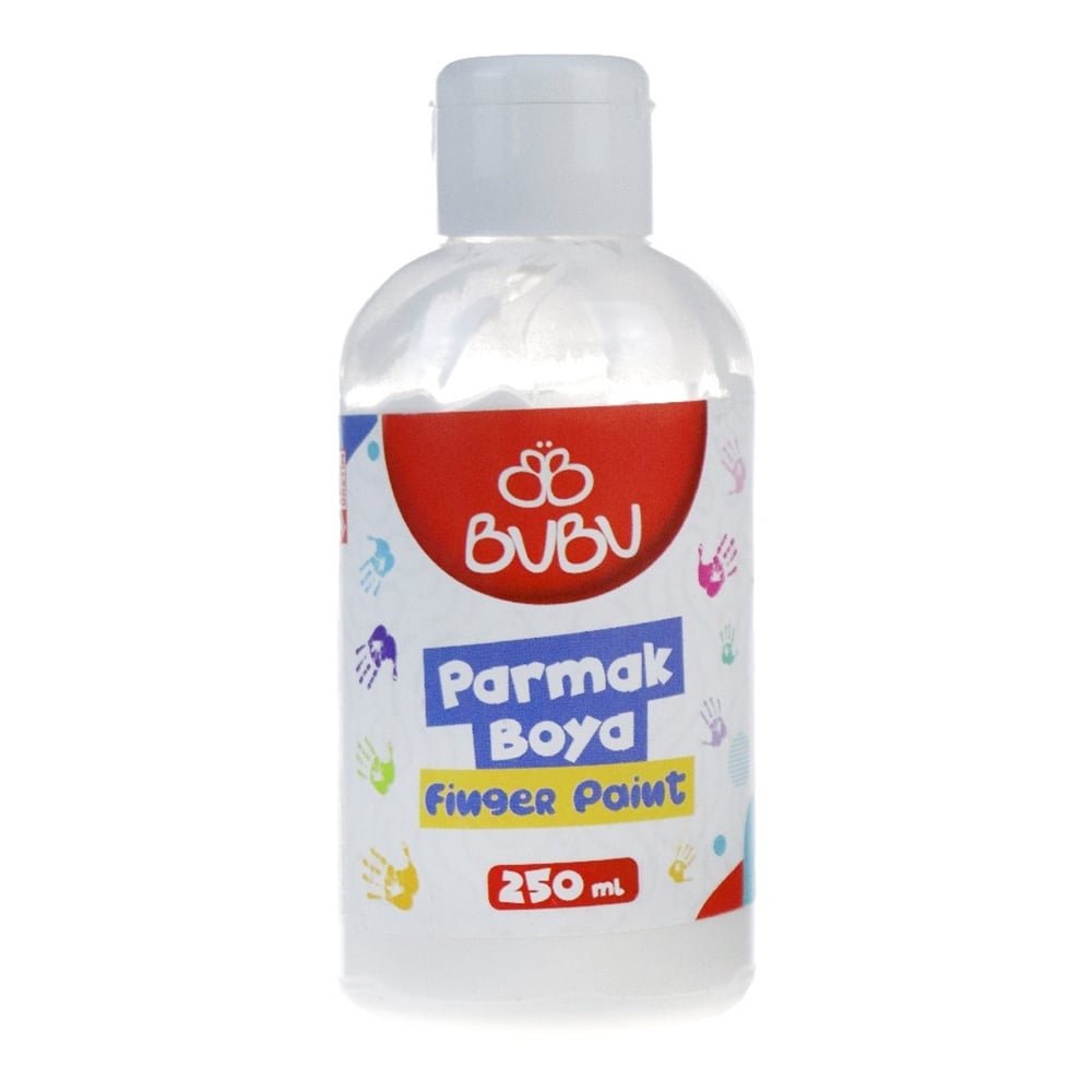 Bu-Bu Parmak Boya 250 Gr. Beyaz Par016