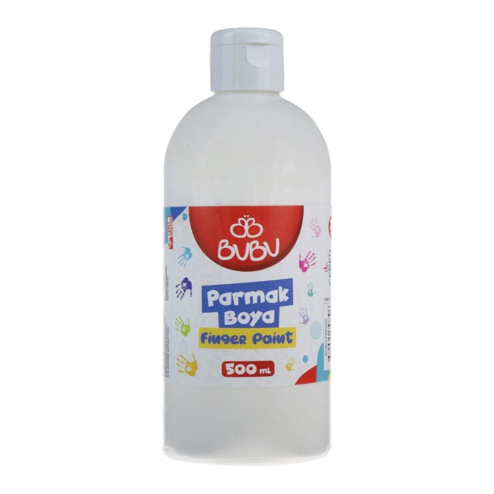 Bu-Bu Parmak Boya 500 Gr. Beyaz Par006