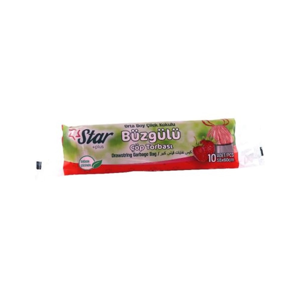 Büzgülü Orta Çöp Poşeti 55x60 10lu