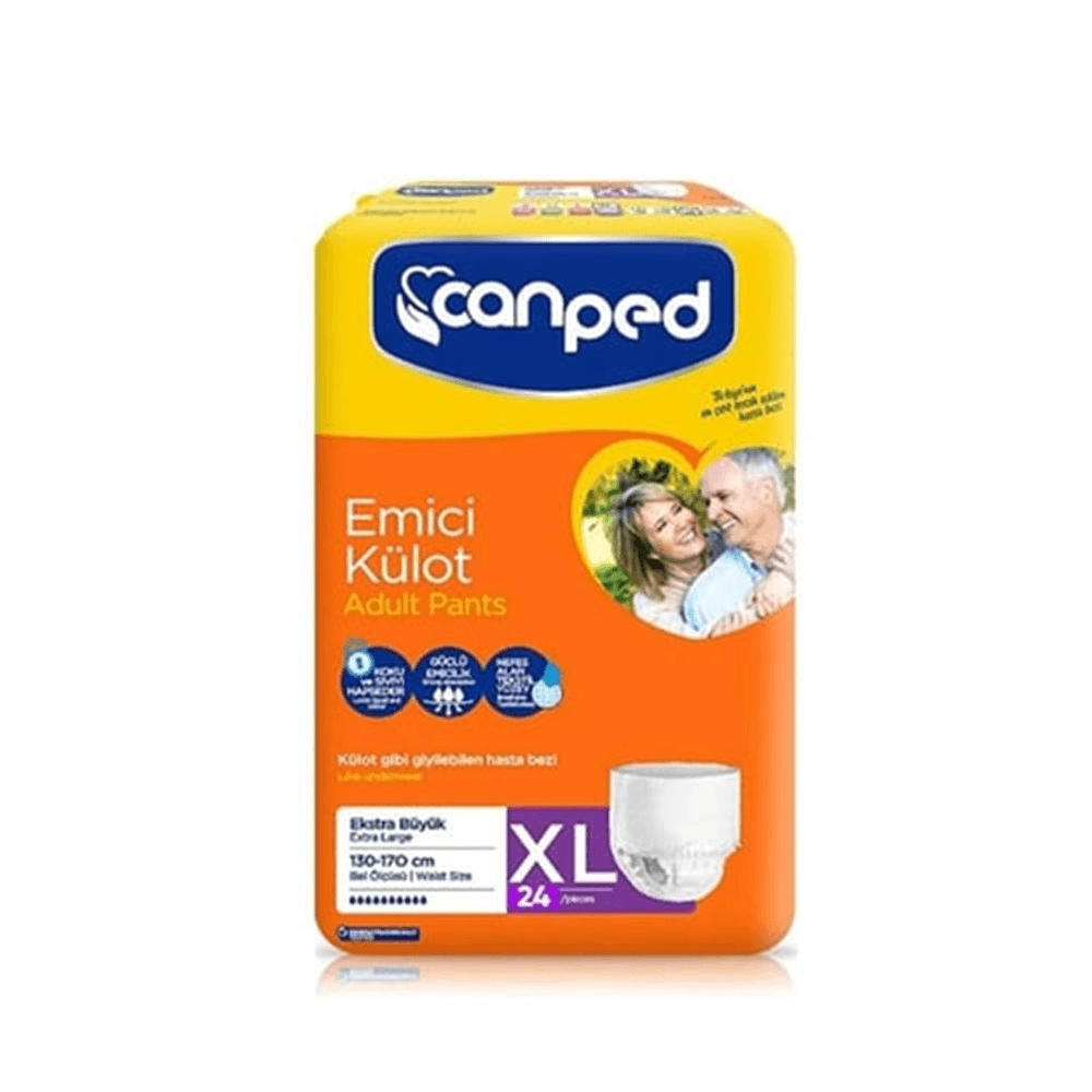 Canped Emici Külot Adult Pants Hasta Bezi Xl 24 Ad.