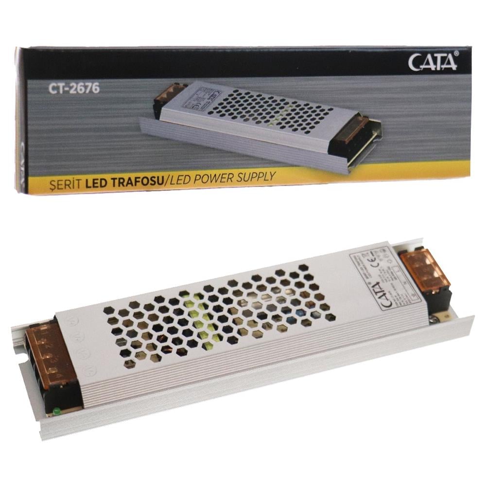 Cata Ct-2676 200w Şerit Led Trafosu 17 Amp