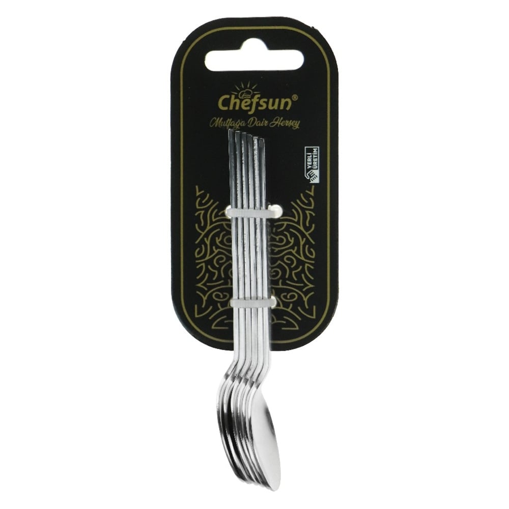 Chefsun Mercan Çay Kaşık 6 Lı