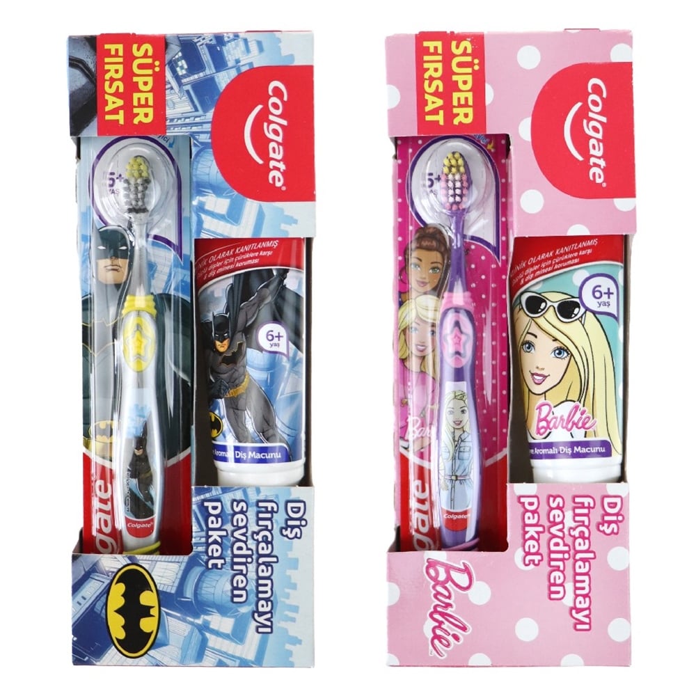 Colgate Çocuk Diş Fırçası + Diş Macunu 75ml