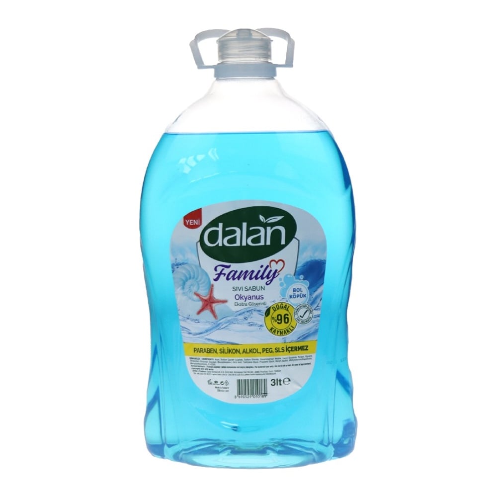 Dalan 3000 Ml Sıvı Sabun Okyanus