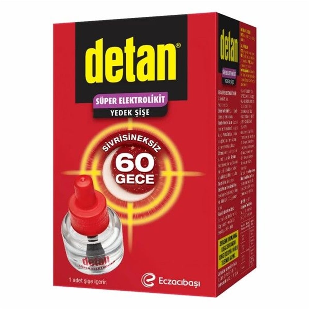 Detan Elektrolikit Yedek 60 Gece