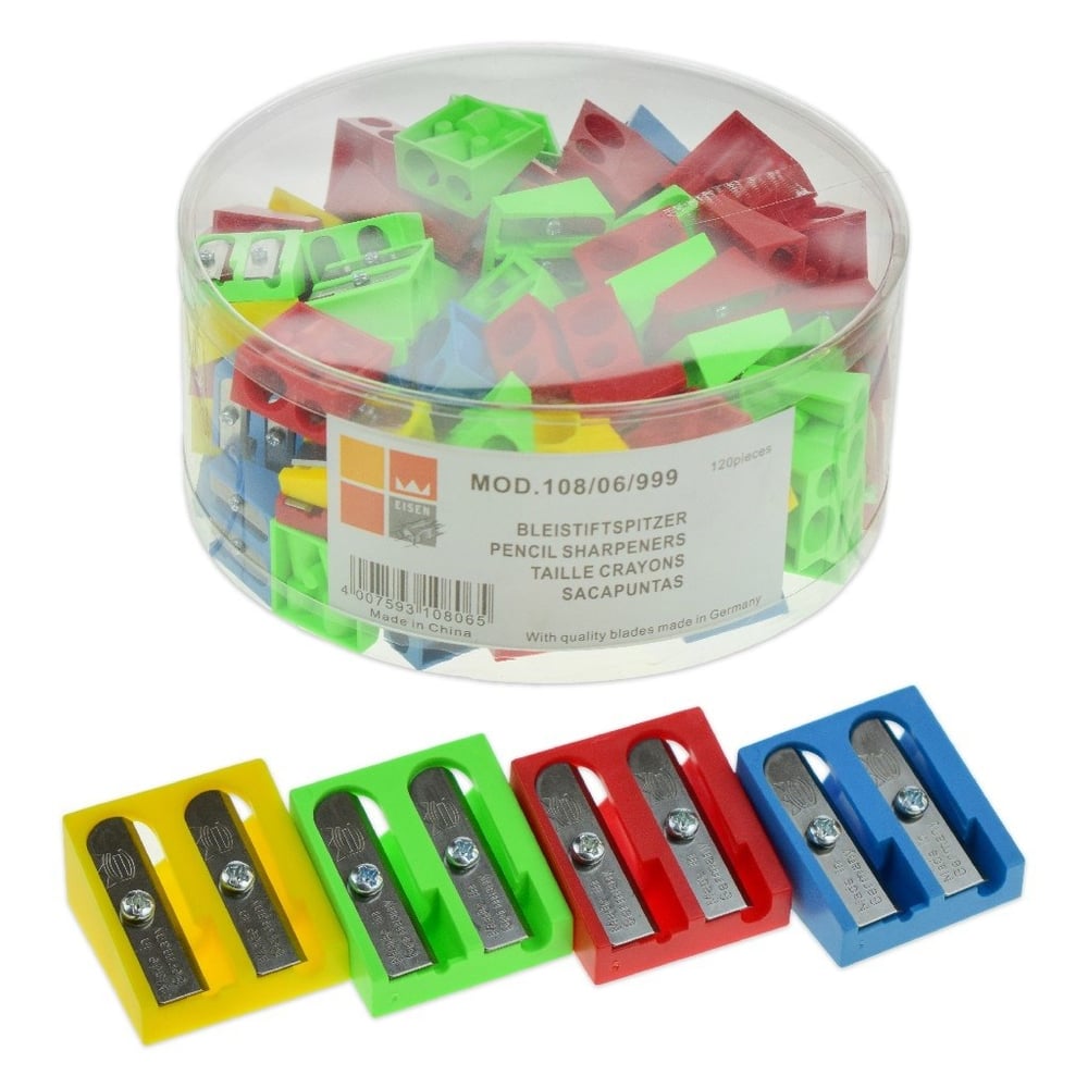 Eisen Çiftli Plastik Kalemtraş 108