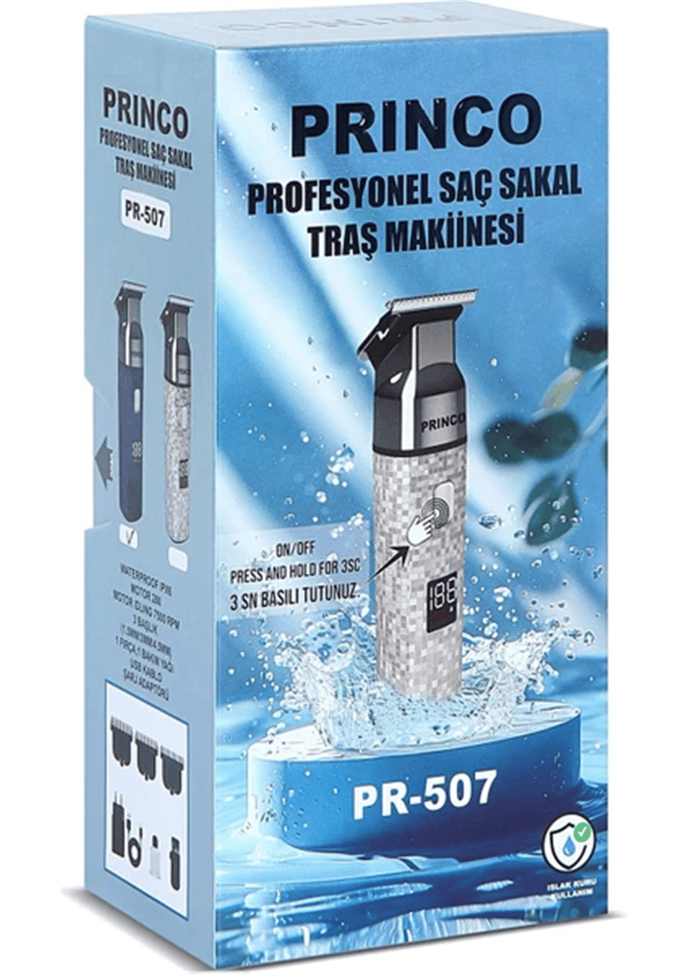 Evde saç sakal kesim makinesi