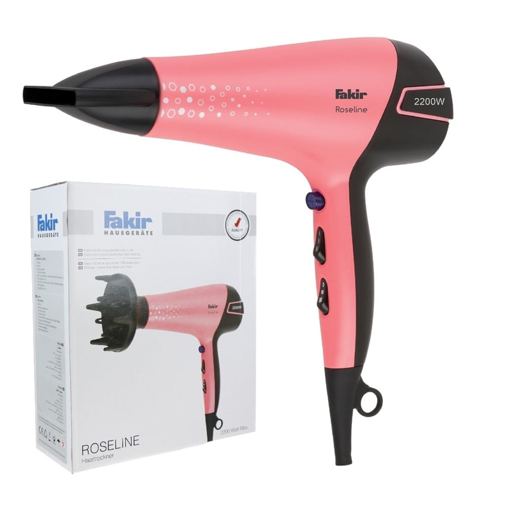 Fakir Roseline Saç Kurutma Makinesi Pembe 2200w