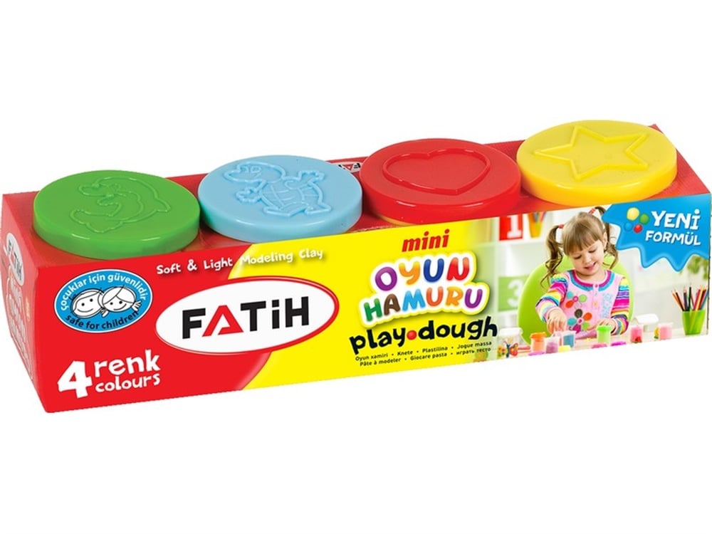 Fatih Oyun Hamuru 4lü Set