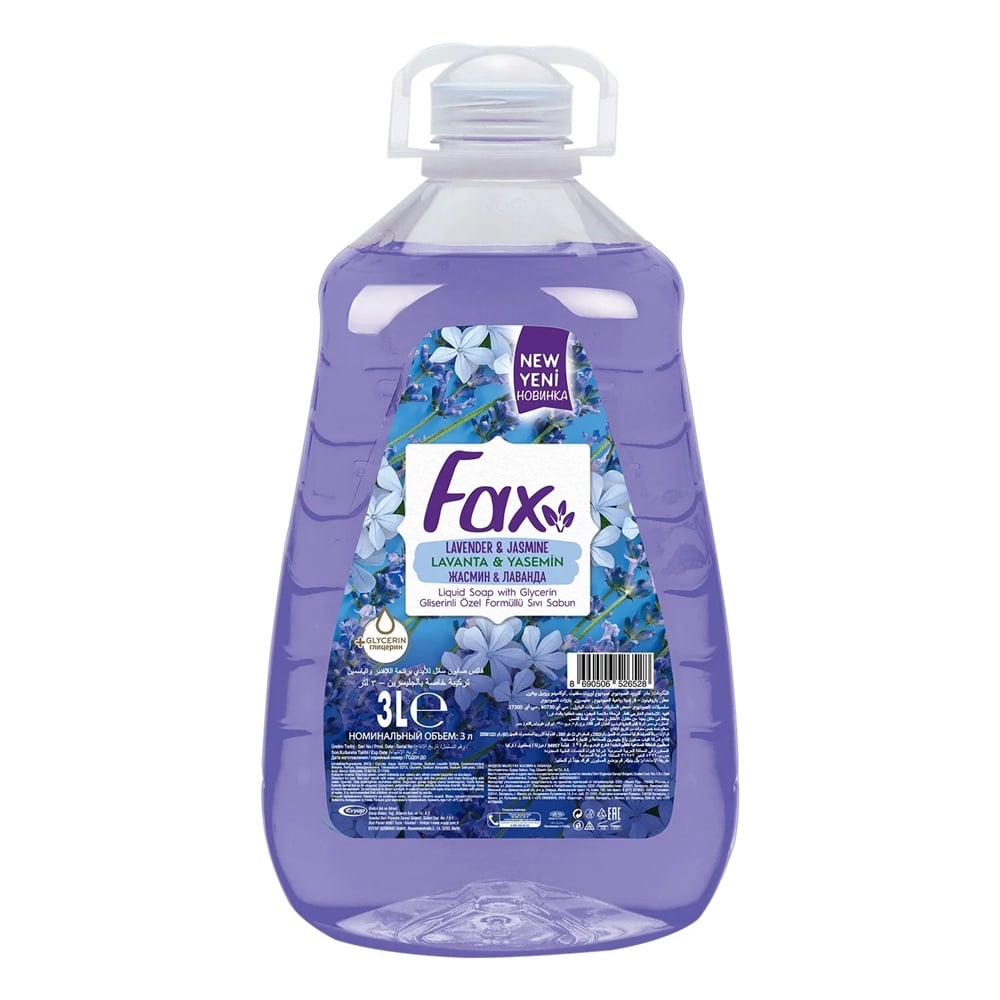 Fax 3 Lt Sıvı Sabun Yasemin & Lavanta