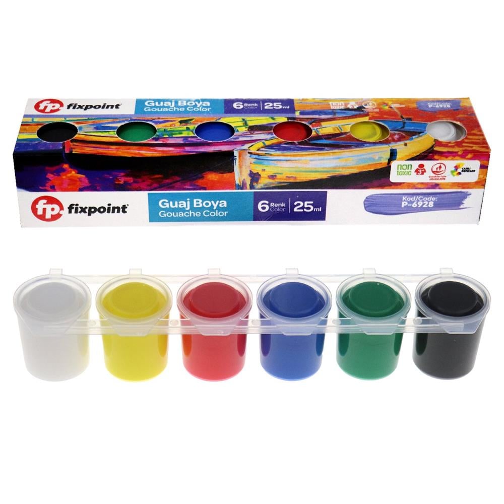 Fixpoint 6 Lı Guaj Boya 25 Ml P-6928