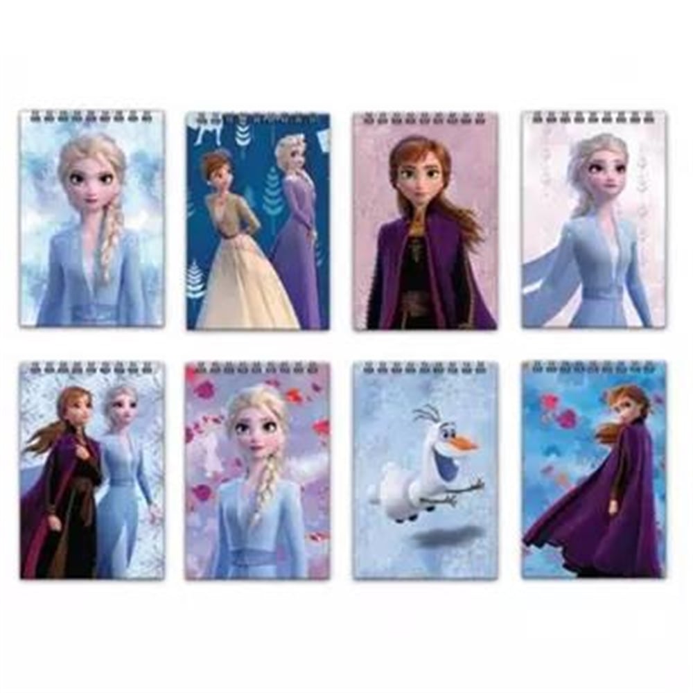 Frozen Defter A7 42 Yaprak Spiralli