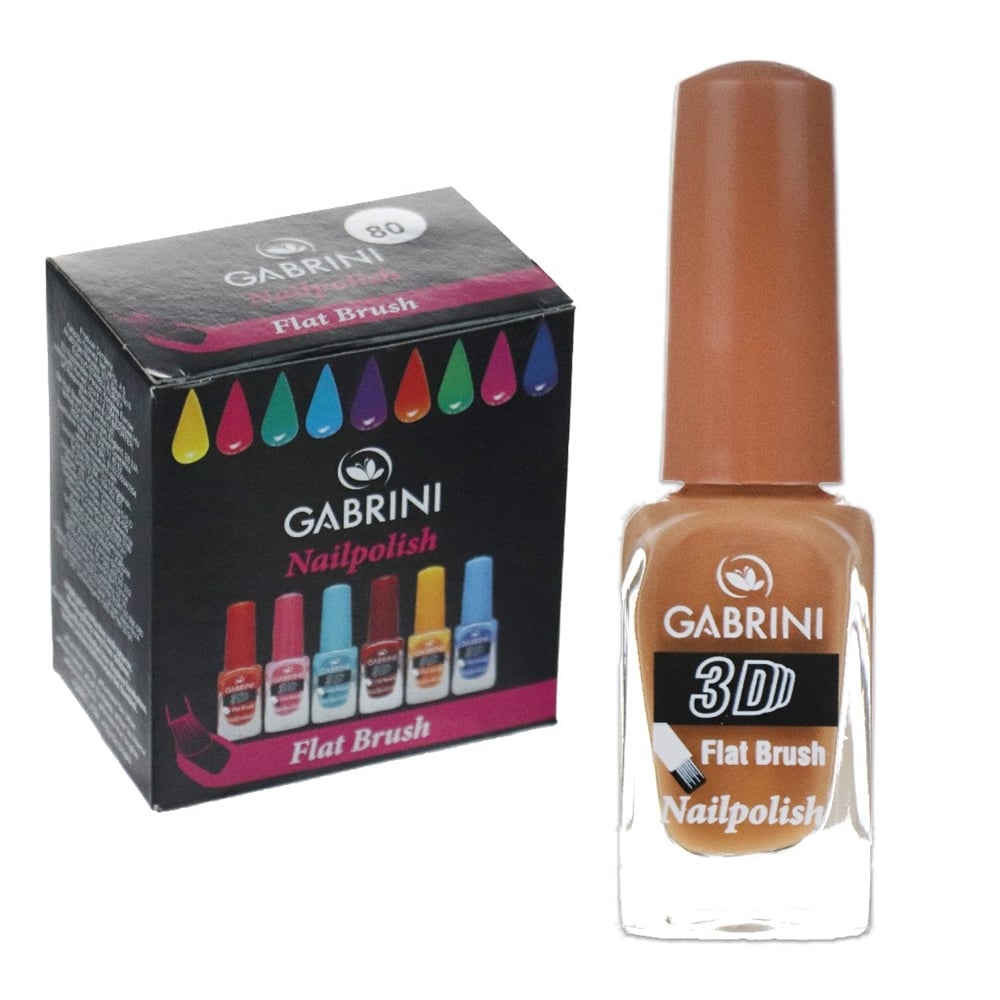 Gabrini 3d Oje Sütlü Kahve