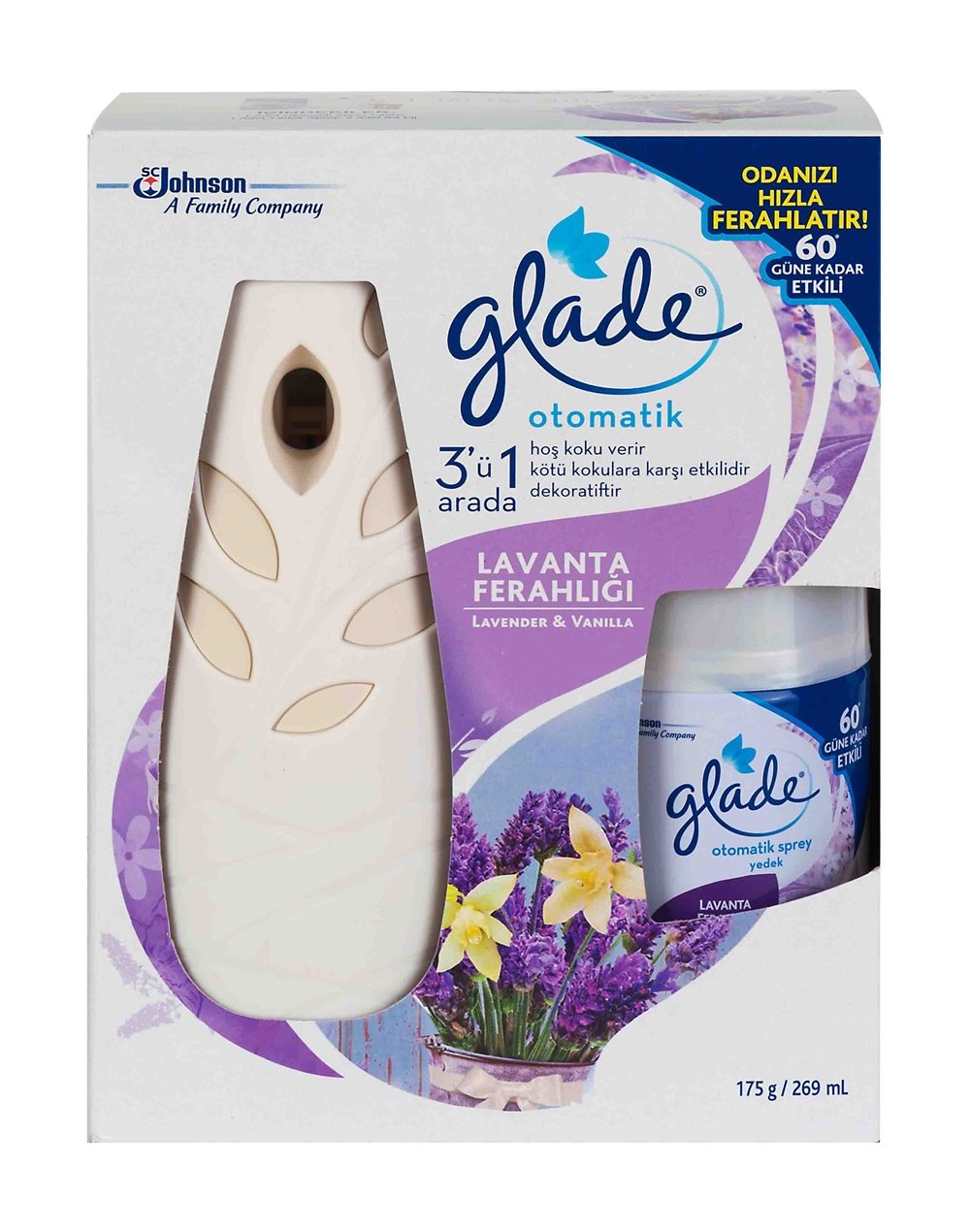 Glade Makine+Yedek 269 Ml Lavanta