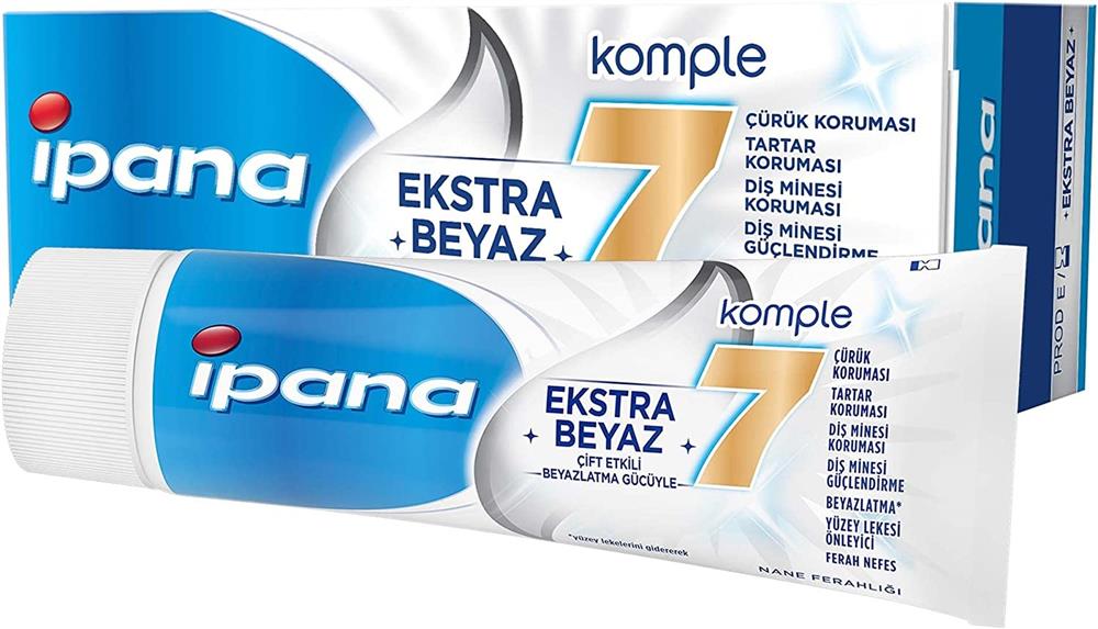 İpana Komple 7 Ekstra Beyazlık 65 Ml