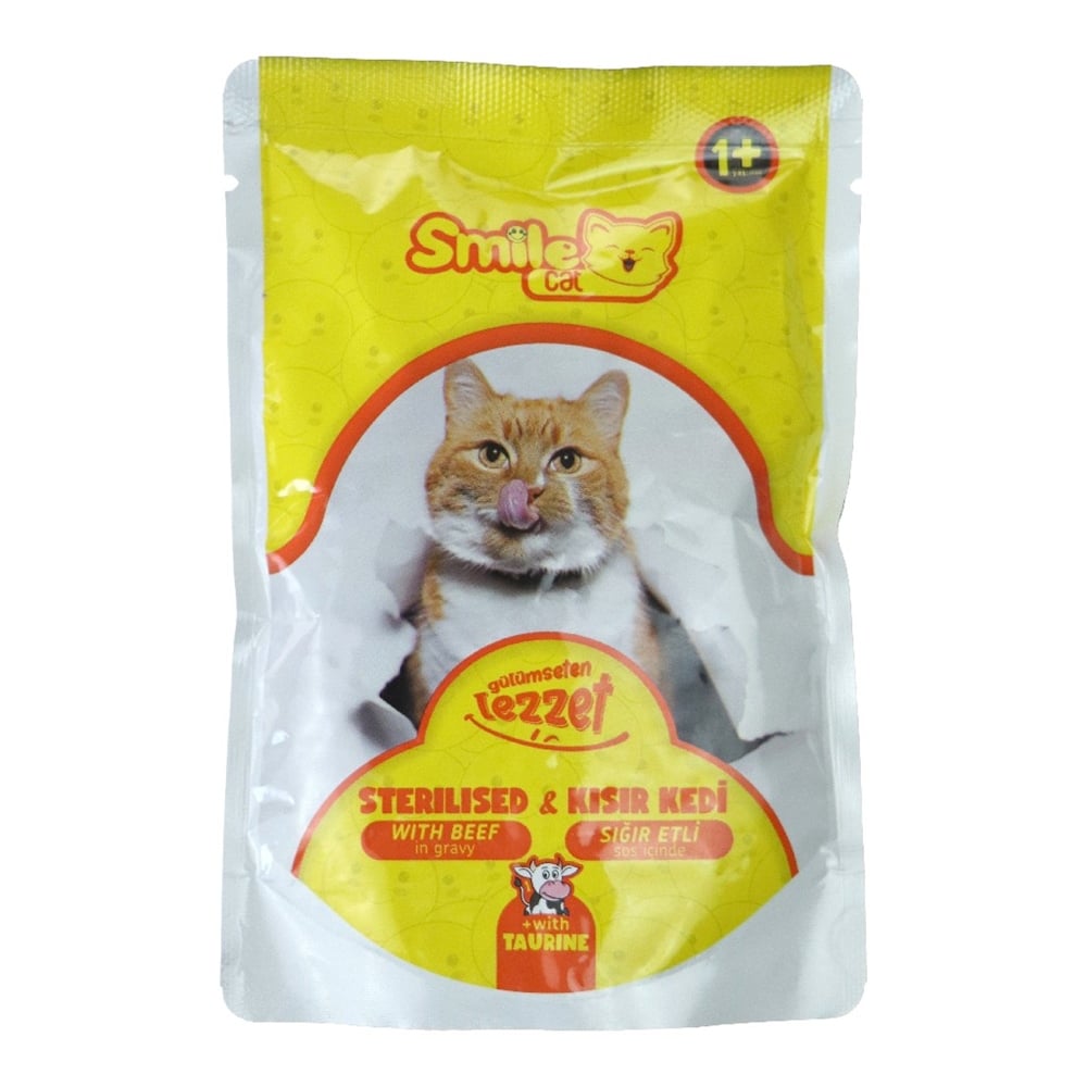 Kedi Mama 100 Gr Kara Kedi Biftekli