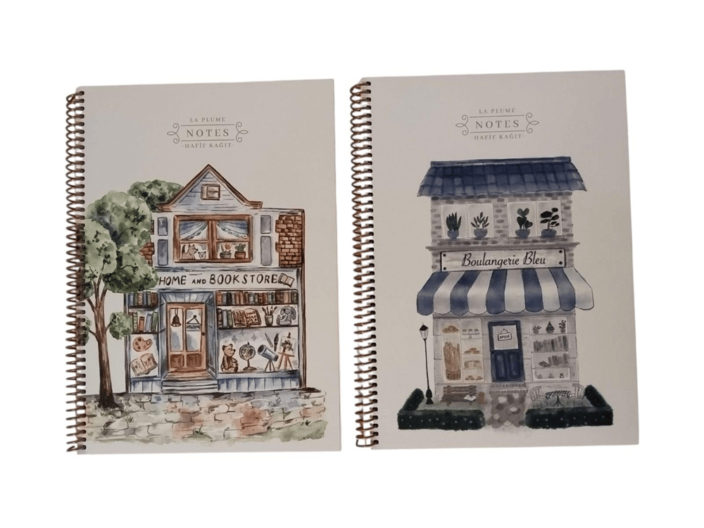 La Plume Shop A4 Kareli Defter