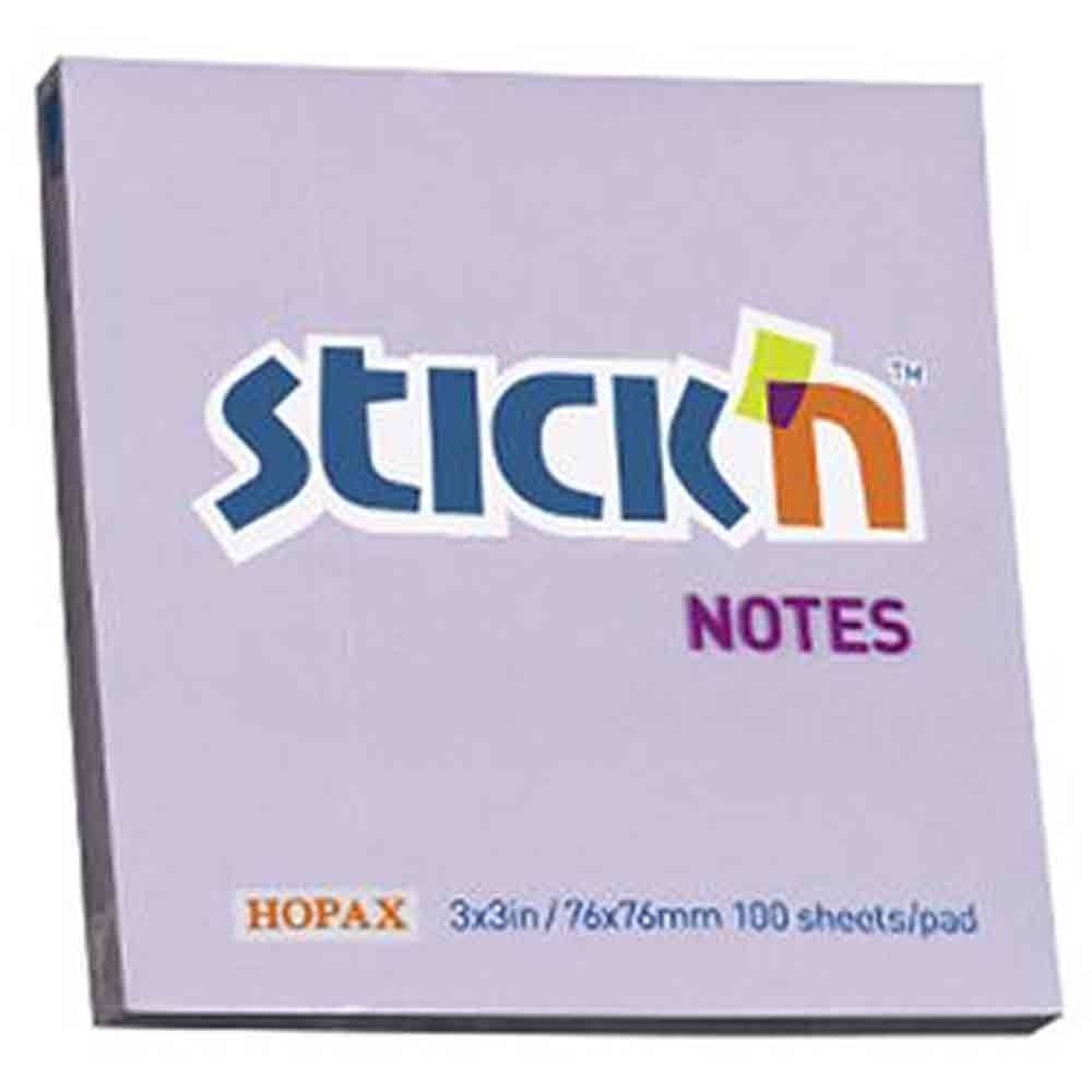 Lila Postit Not