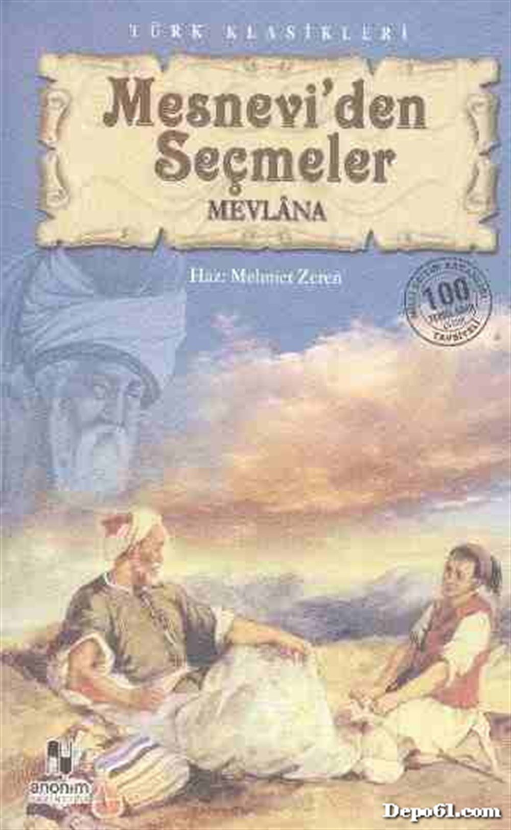 Mesneviden Seçmeler Mevlana Anonim Yayıncıl