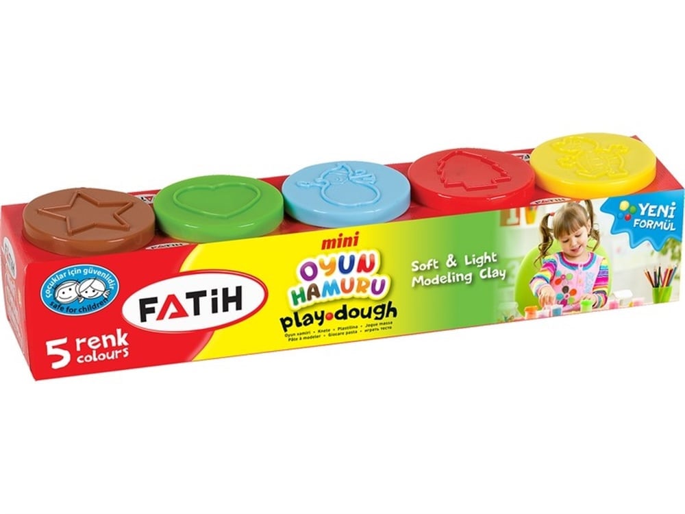 Mini Oyun Hamuru 5li Set