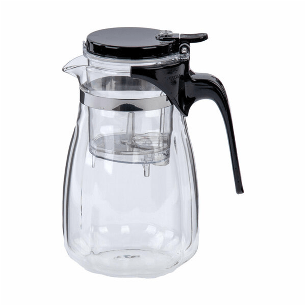 Miter 900 Ml Isıya Dayanıklı Cam Demlik Şeffaf Mt-82