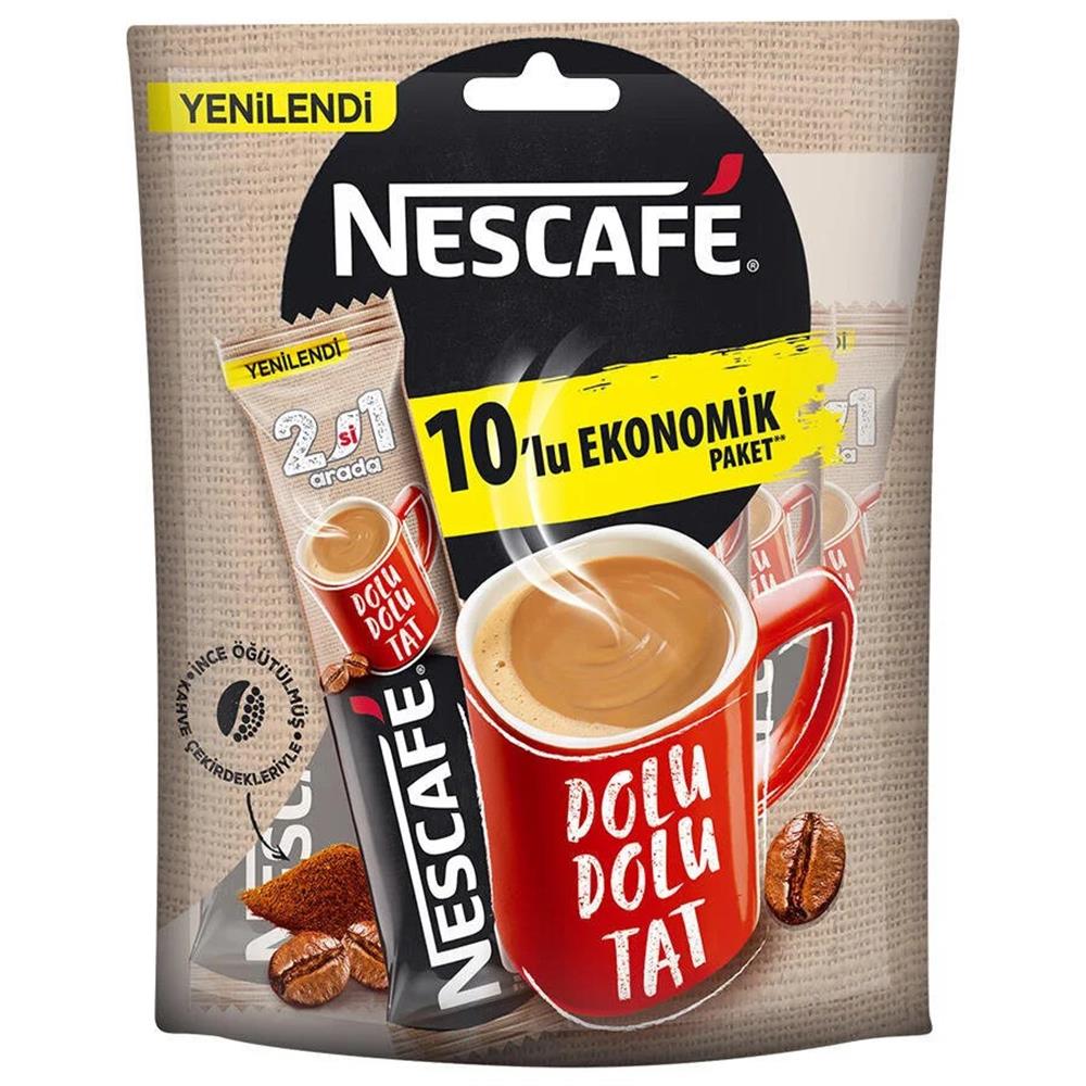 Nescafe 2si1 Arada 10lu Ekonomik Paket