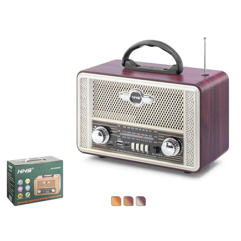 Nns Radyo Müzik Çalar Fm Ns-8098bt