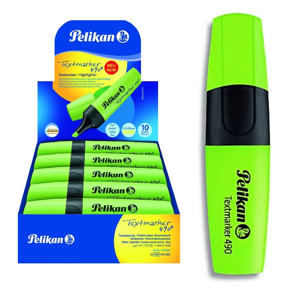 Pelikan 490 Fosforlu İşaretleme Kalemi Yeşil