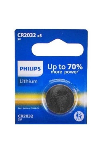 Philips CR2032 Lityum 3V Düğme Pil - 1 Adet