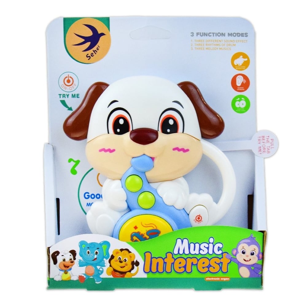 Pilli Piyano Müzikli Köpek 855-43d