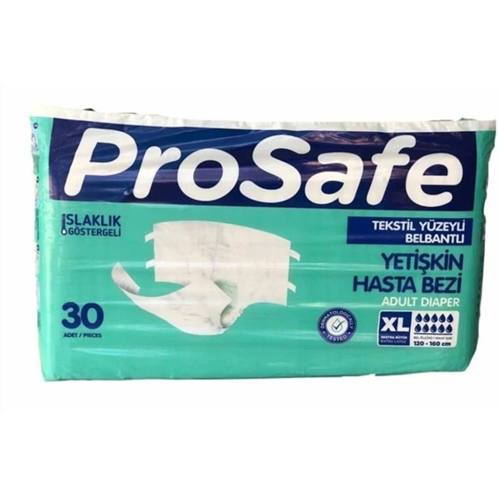 Prosafe Bağlamalı Hasta Bezi Xl 30 Lu
