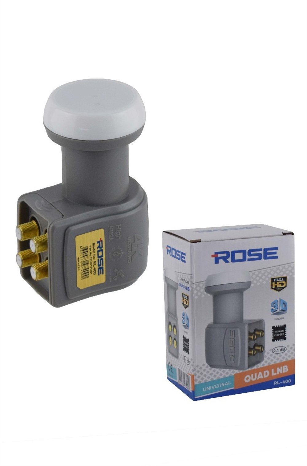 Rose Rl-400 Quad 4 Lü Lnb