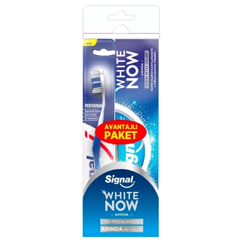 Signal Whıte Now 75ml Macun+Fırça