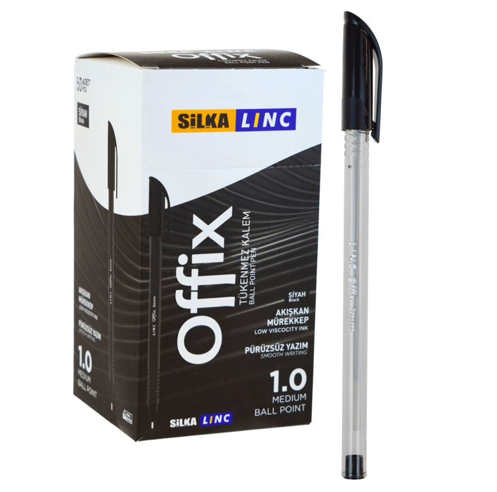 Siyah 1.0 Tükenmez Kalem