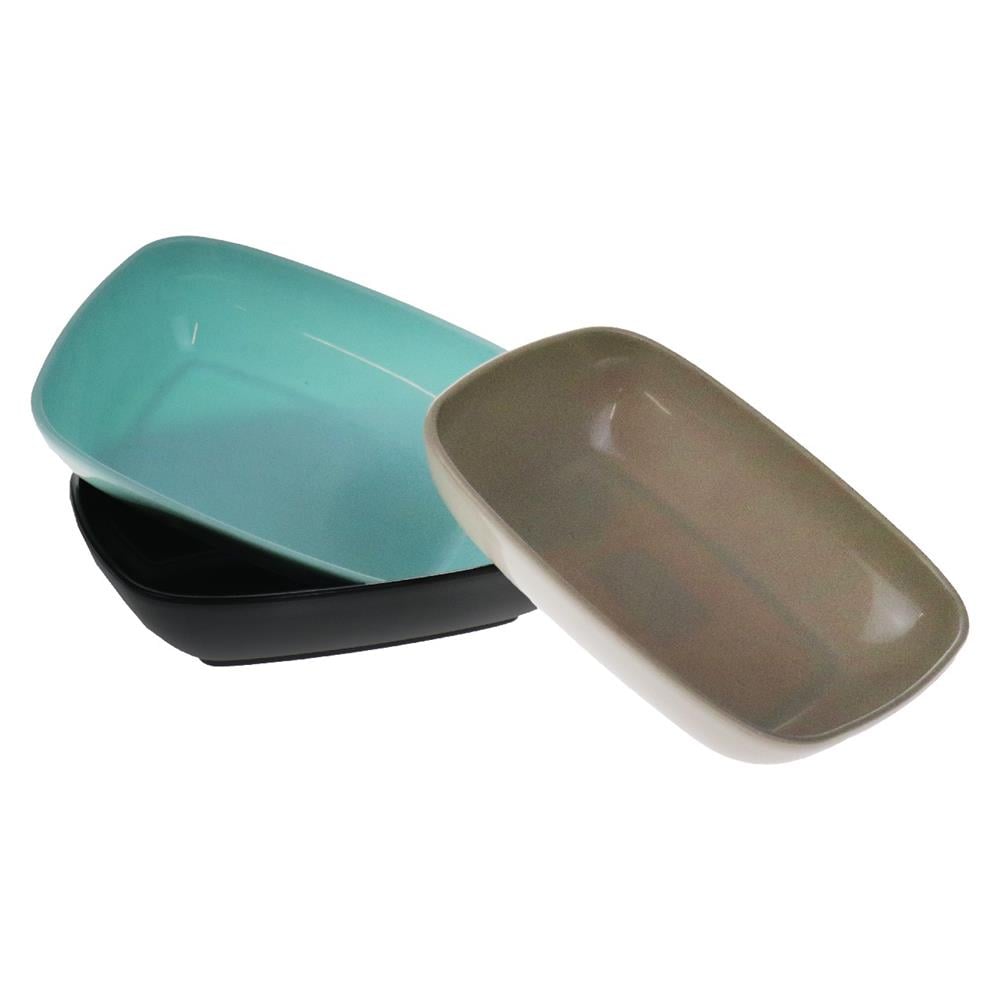 Sunplast Renkli Kare Kahvaltılık 18cm Sc-577